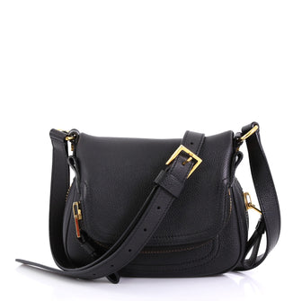 Tom Ford Jennifer Crossbody Bag Leather Mini Black 422341