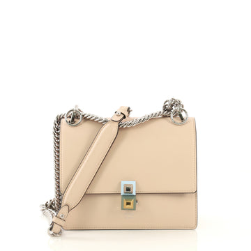 Fendi Kan I Bag Leather Small Pink 4224029