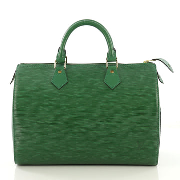 Louis Vuitton Speedy Handbag Epi Leather 30
