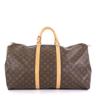 Louis Vuitton Keepall Bag Monogram Canvas 55