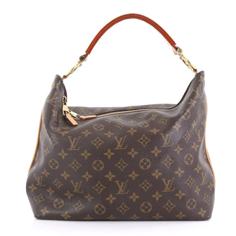 Louis Vuitton Sully Handbag Monogram Canvas PM