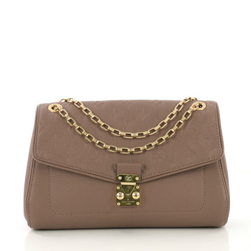 Louis Vuitton Saint Germain Handbag Monogram Empreinte Leather PM