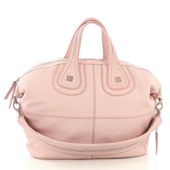 Givenchy Nightingale Satchel Leather Medium Pink 422422
