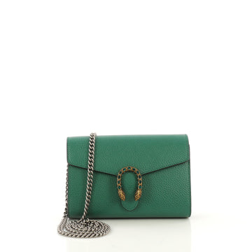 Gucci Dionysus Chain Wallet Leather with Embellished Detail Small