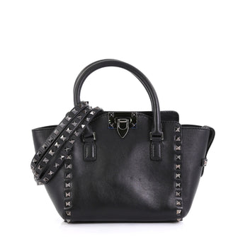 Valentino Rockstud Tote Rigid Leather Mini 