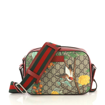 Gucci Camera Shoulder Bag Tian Print GG Coated Canvas Medium