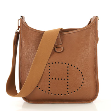 Hermes Evelyne Crossbody Gen I Clemence PM - Rebag