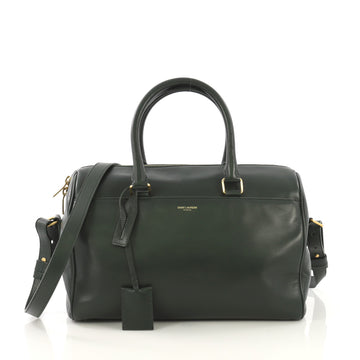 Saint Laurent Classic Duffle Bag Leather 6 - Rebag