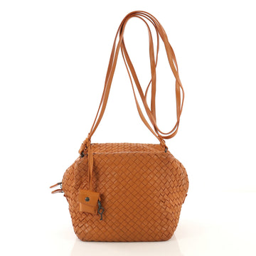 Bottega Veneta Zip Cube Messenger Intrecciato Nappa Small - Rebag