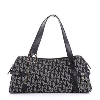Christian Dior Vintage Trotter Shoulder Bag Diorissimo Black 4225918