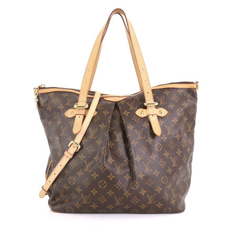 Louis Vuitton Palermo Handbag Monogram Canvas GM