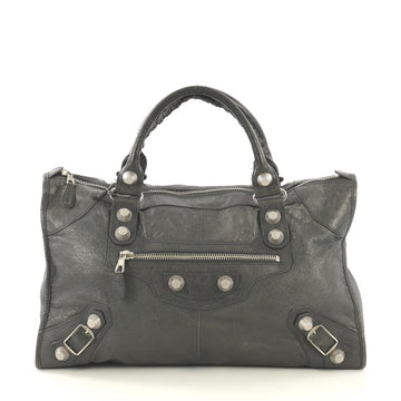 Balenciaga Work Giant Studs Bag Leather