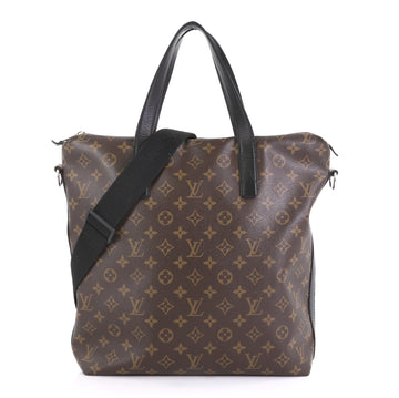 Louis Vuitton Kitan Handbag Macassar Monogram Canvas