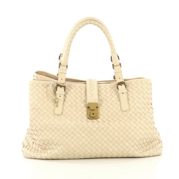 Bottega Veneta Roma Handbag Intrecciato Nappa Medium - Rebag