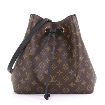 Louis Vuitton Neonoe Handbag Monogram Canvas Brown 423181