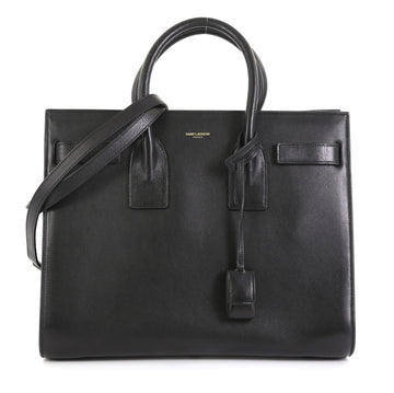 Saint Laurent Sac de Jour Bag Leather Small Black 423381