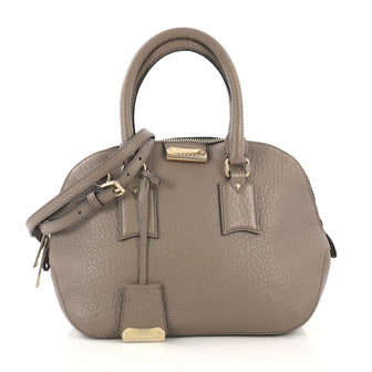 Burberry Orchard Bag Heritage Grained Leather Small