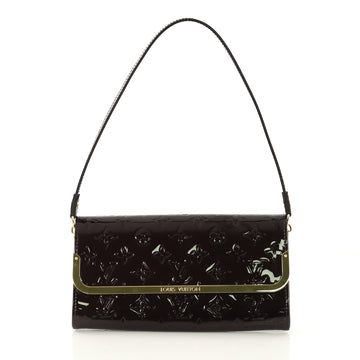 Louis Vuitton Rossmore Handbag Monogram Vernis MM Red 4238101