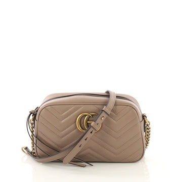 Gucci GG Marmont Shoulder Bag Matelasse Leather Small 423902