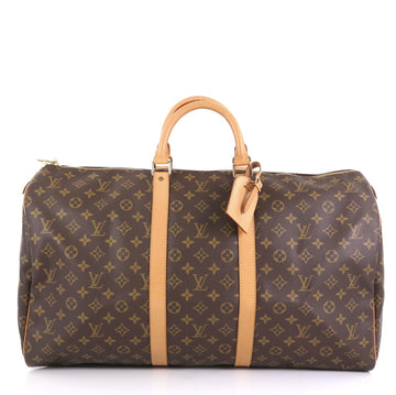 Louis Vuitton Keepall Bag Monogram Canvas 55