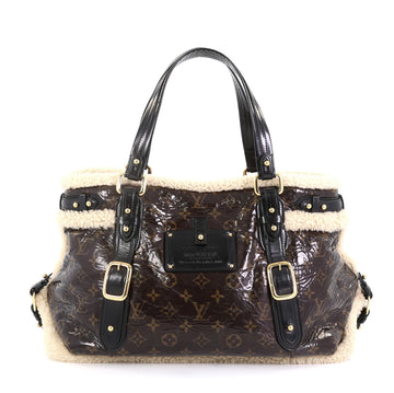 Louis Vuitton Thunder Handbag Limited Edition Monogram and Shearling