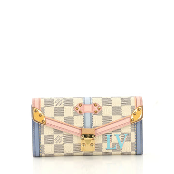 Louis Vuitton Sarah Wallet NM Limited Edition Damier Summer Trunks 