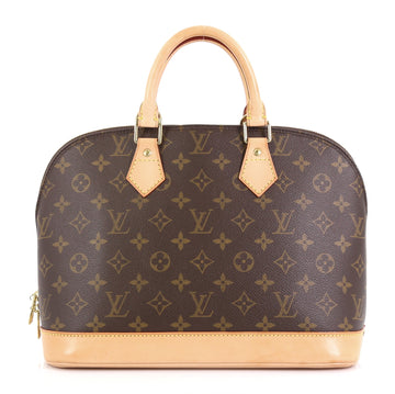 Louis Vuitton Vintage Alma Handbag Monogram Canvas PM