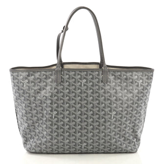 Goyard St. Louis Tote Coated Canvas PM Gray 423971