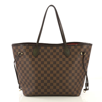 Louis Vuitton Neverfull Tote Damier MM Brown 424005