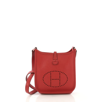 Hermes Long Strap Evelyne Crossbody Bag Epsom TPM - Rebag