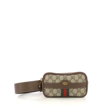 Gucci Ophidia Belt Bag GG Coated Canvas Mini 