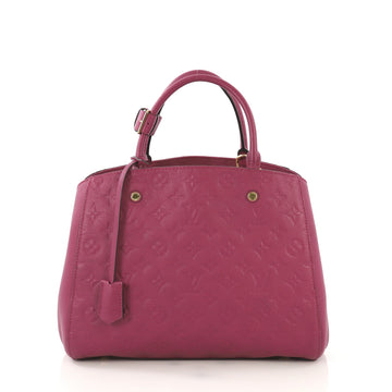 Louis Vuitton Montaigne Handbag Monogram Empreinte Leather 424472