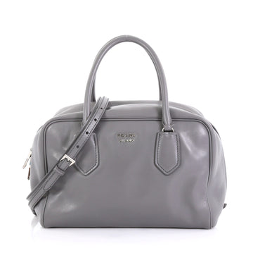 Prada Inside Bauletto Bag Soft Calfskin Medium