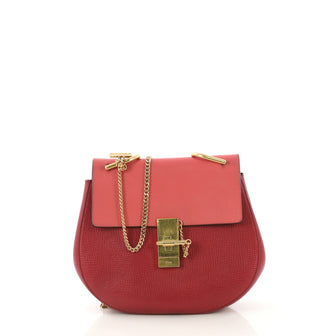 Chloe Drew Crossbody Bag Leather Small - Designer Handbag - Rebag