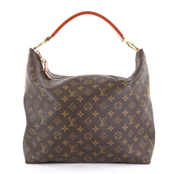 Louis Vuitton Sully Handbag Monogram Canvas MM