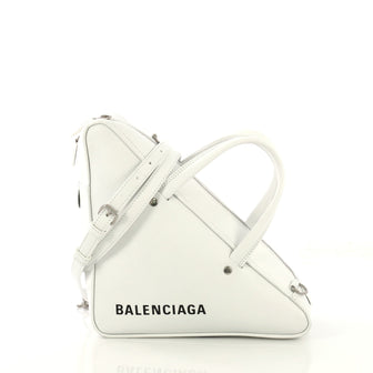 Balenciaga Triangle Duffle Bag Leather Small - Rebag