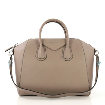 Givenchy Model: Antigona Bag Leather Medium Neutral 42537/2