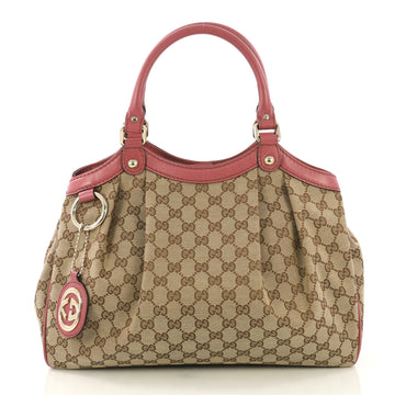 Gucci Model: Sukey Tote GG Canvas Medium Brown 42568/1