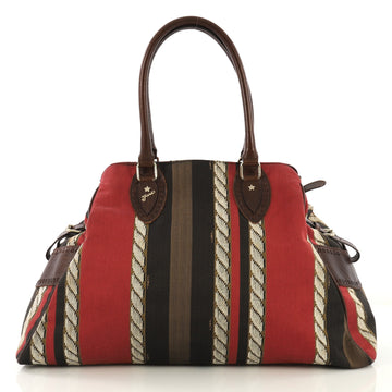 Fendi Pequin Bag de Jour Printed Canvas Large - Rebag