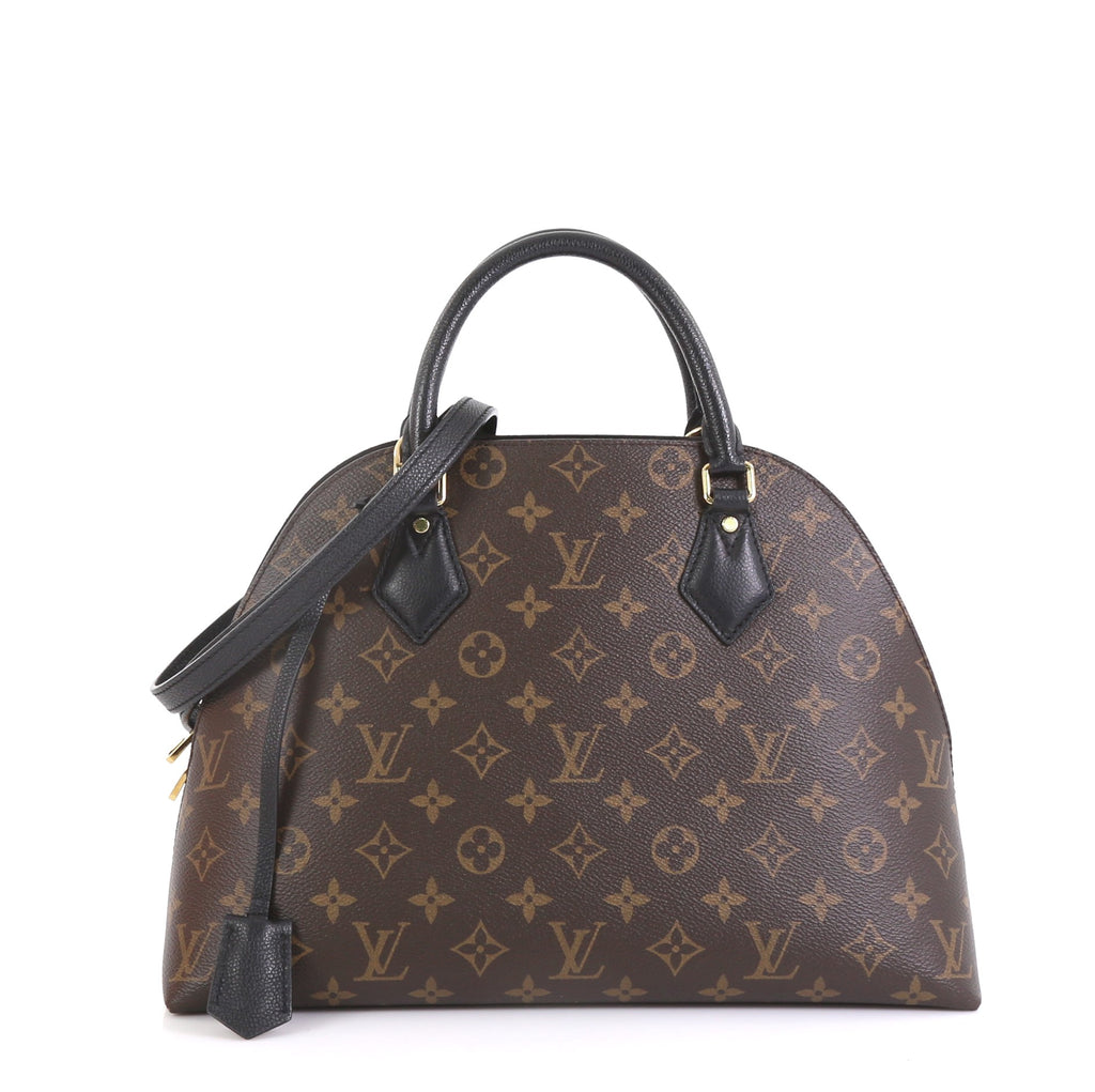 Louis Vuitton Alma BNB Handbag Monogram Canvas Brown 425863