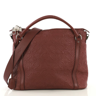 Louis Vuitton Antheia Ixia Handbag Leather MM Red 4259122