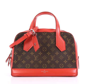 Louis Vuitton Dora Handbag Monogram Canvas and Calf Leather PM