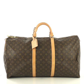 Louis Vuitton Keepall Bag Monogram Canvas 60 Brown 4259129