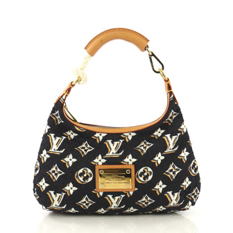 Louis Vuitton Bulles Handbag Monogram Nylon PM