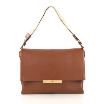 Celine Blade Shoulder Bag Leather - Designer Handbag - Rebag