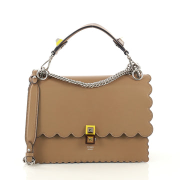Fendi Model: Kan I Bag Leather Medium Brown 42595/8