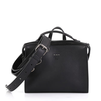 Fendi Messenger Bag Leather Mini  black 42611/152