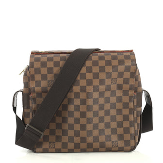 Louis Vuitton Naviglio Handbag Damier Brown 42611157