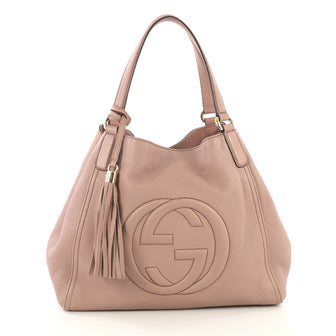 Gucci Model: Soho Shoulder Bag Leather Medium Pink 42611/23