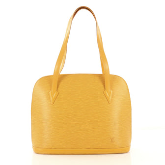 Louis Vuitton Lussac Handbag Epi Leather